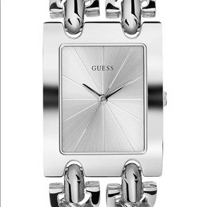 💥GUESS STAINLESS STEEL DOUBLE CHAIN WOMEN’S WATCH